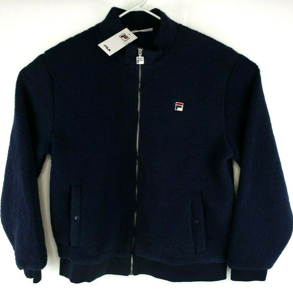 Fila Mens Finch Zip Front Sherpa Jacket Sz XL NWT